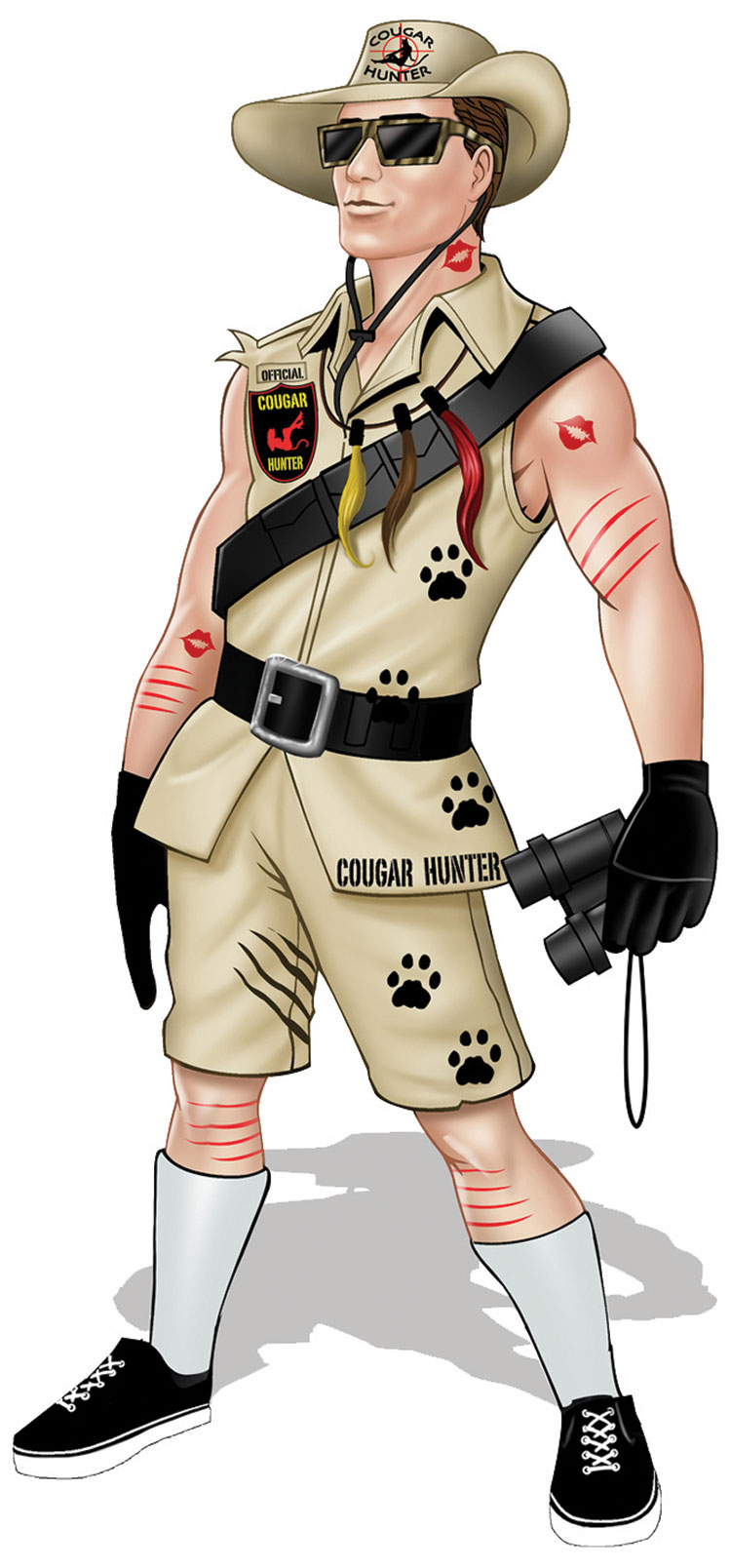 Cougar Hunter Costume