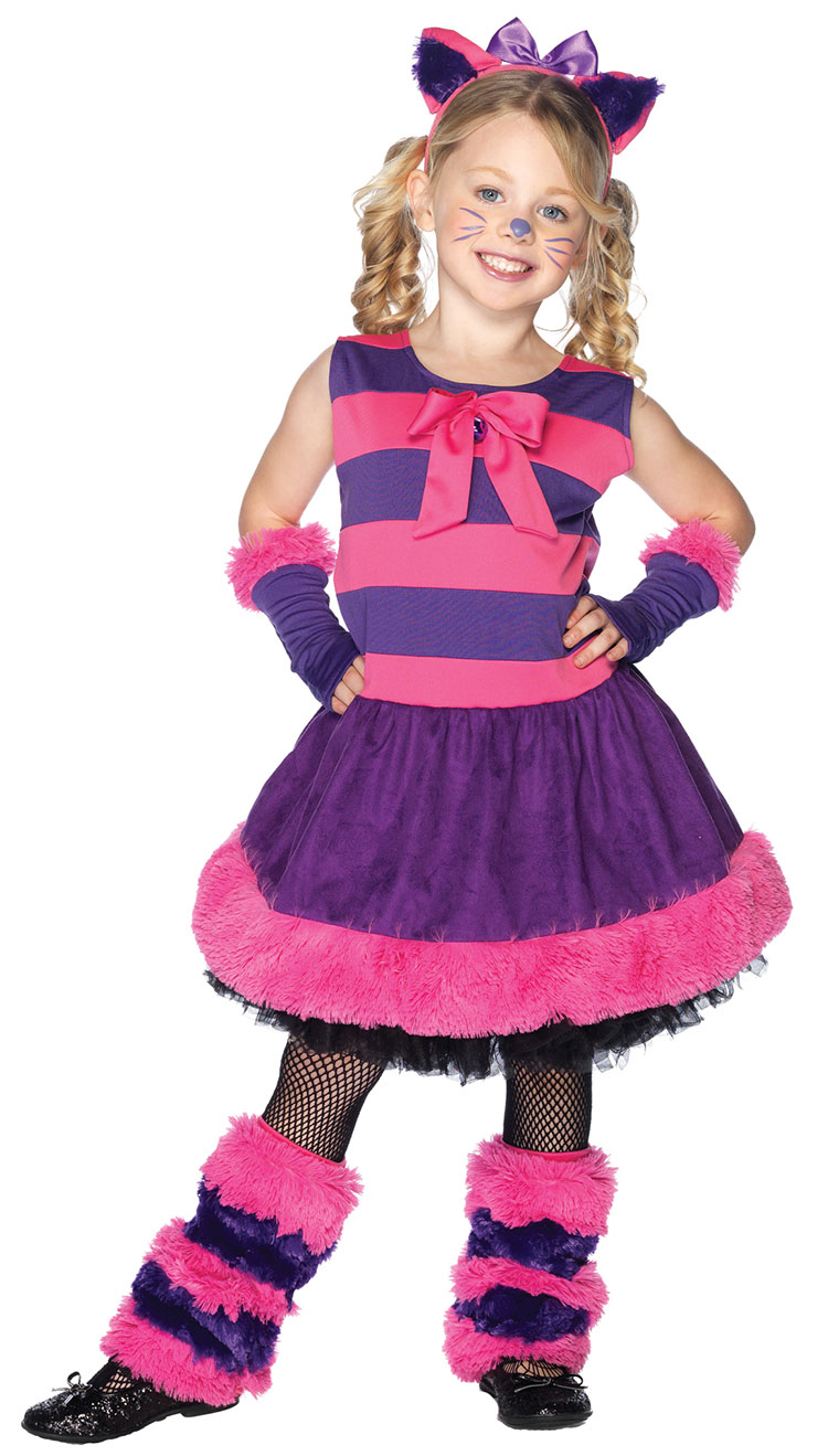Girls Cheshire Cat Costume