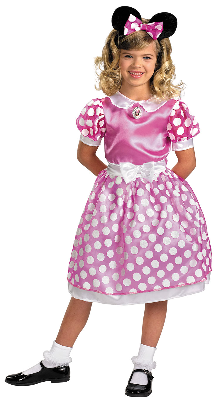 Girls Clubhouse Pink Minnie Mouse Classic