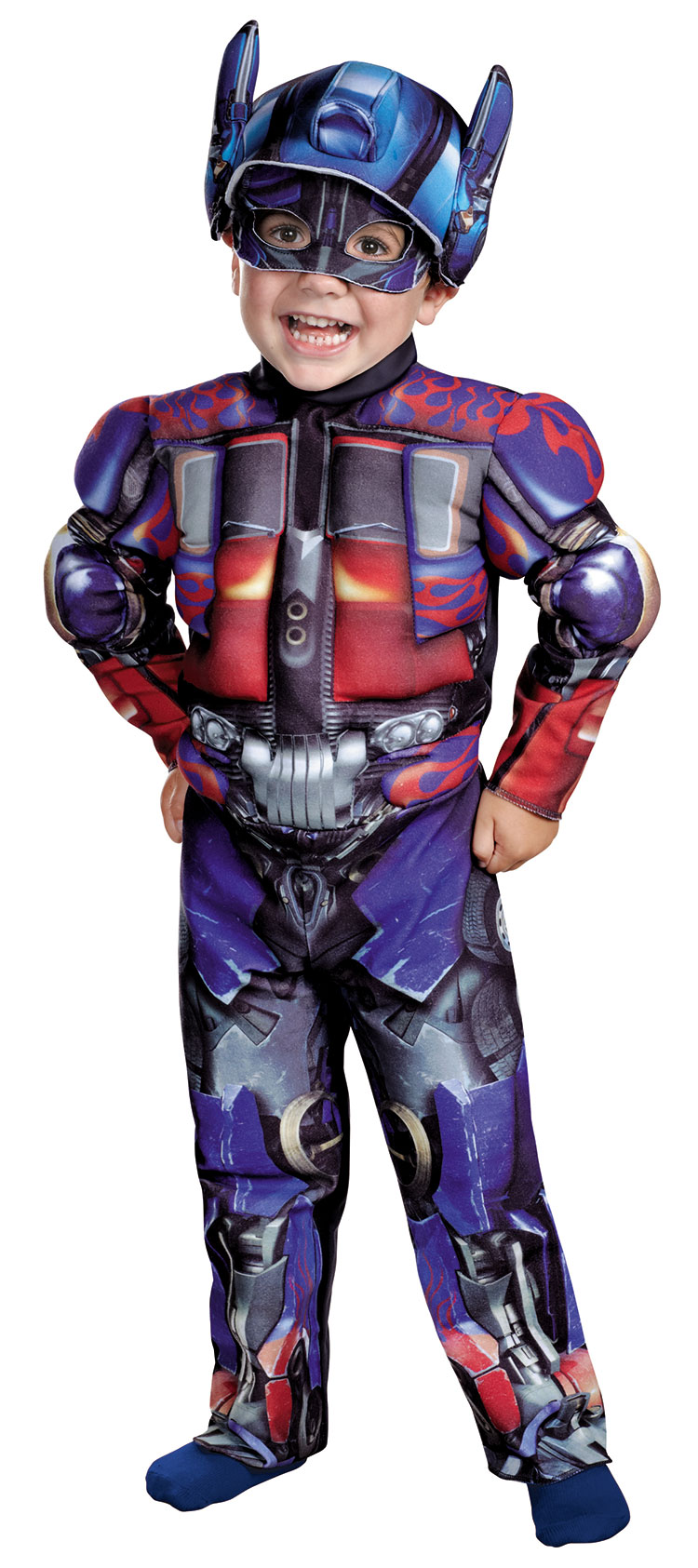 Kids and Toddler Muscle Optimus Prime Costume