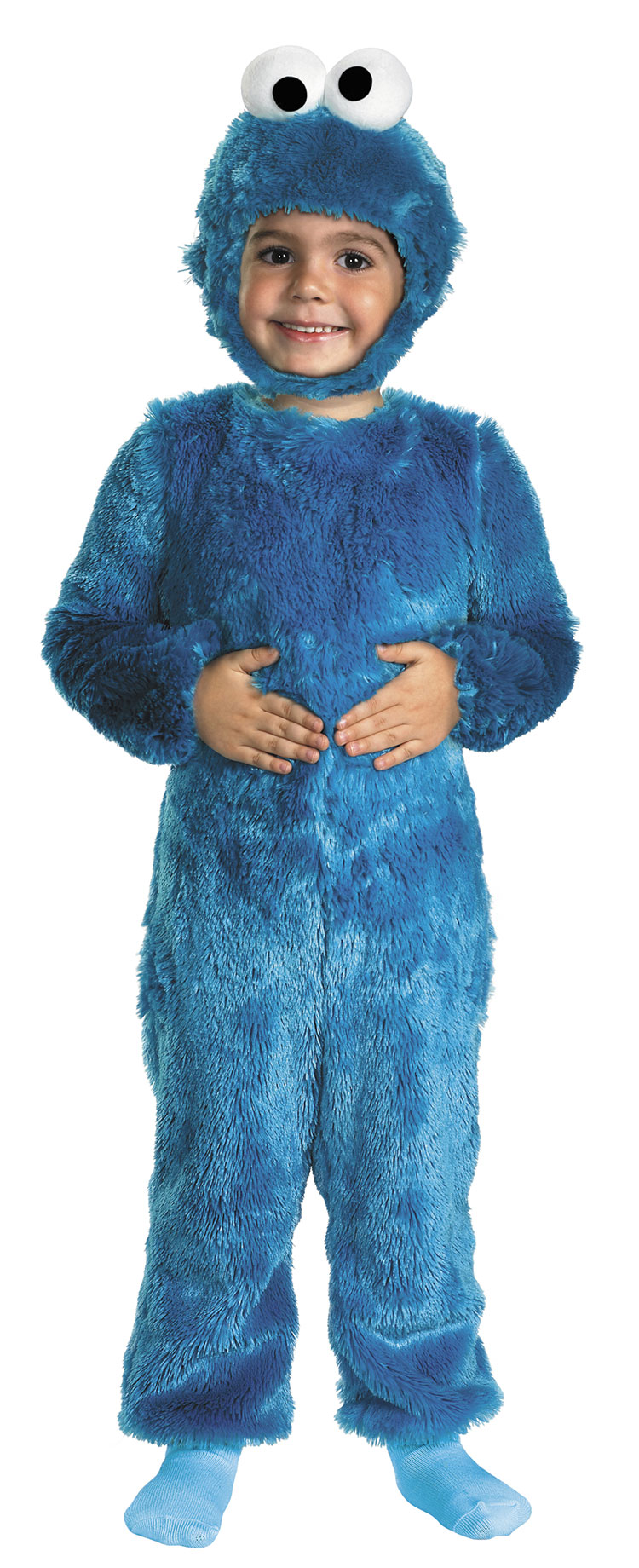 Toddler And Baby Comfy Fur Cookie Monster Costume