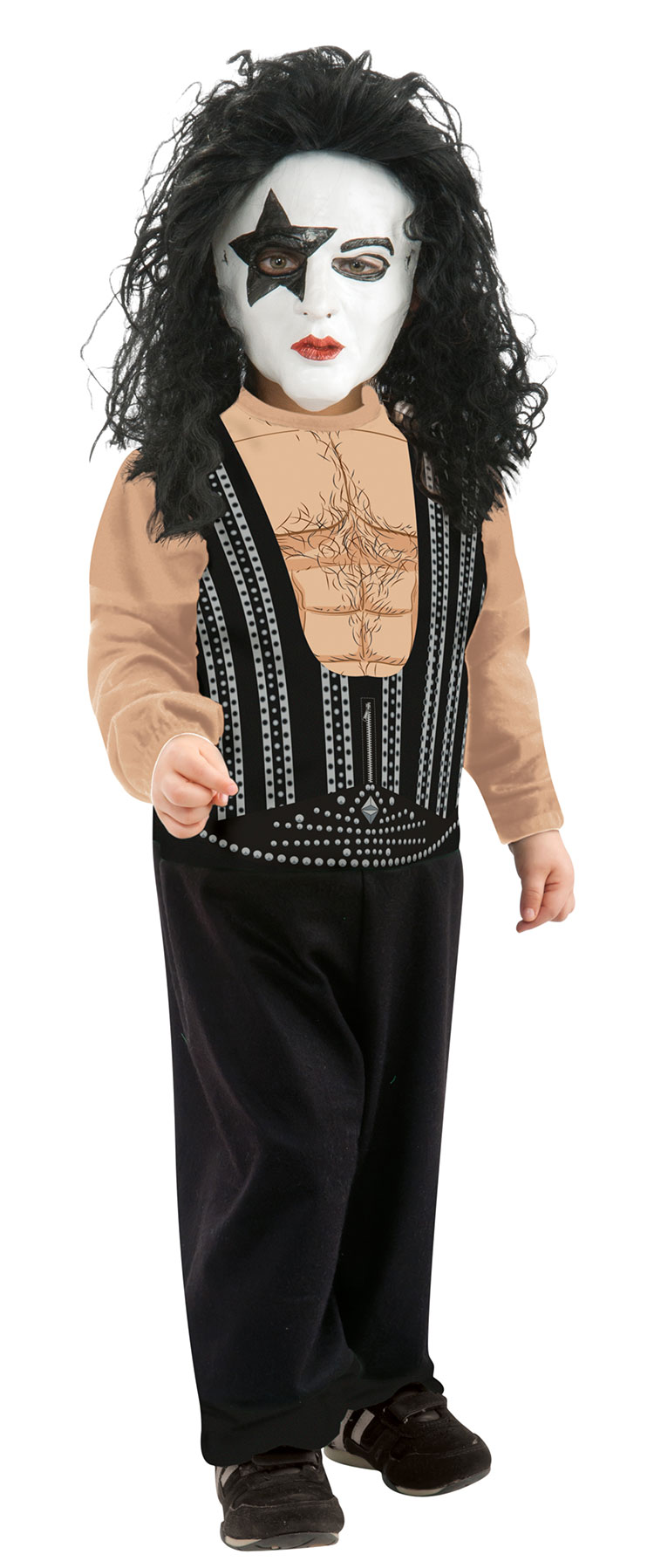 Toddler KISS Paul Stanley The Starchild Costume