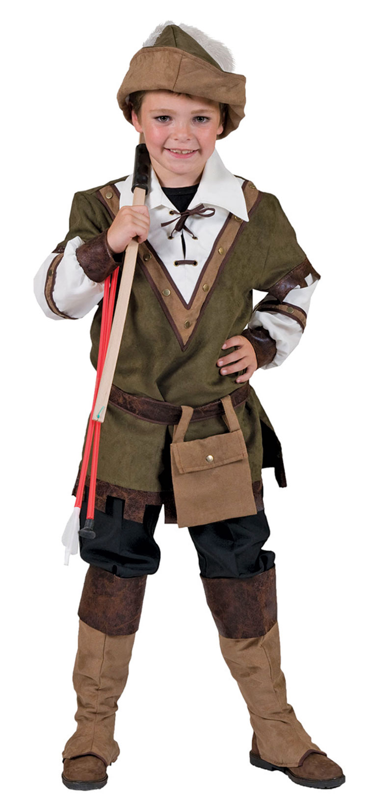 Kids Forest Robin Hood Costume