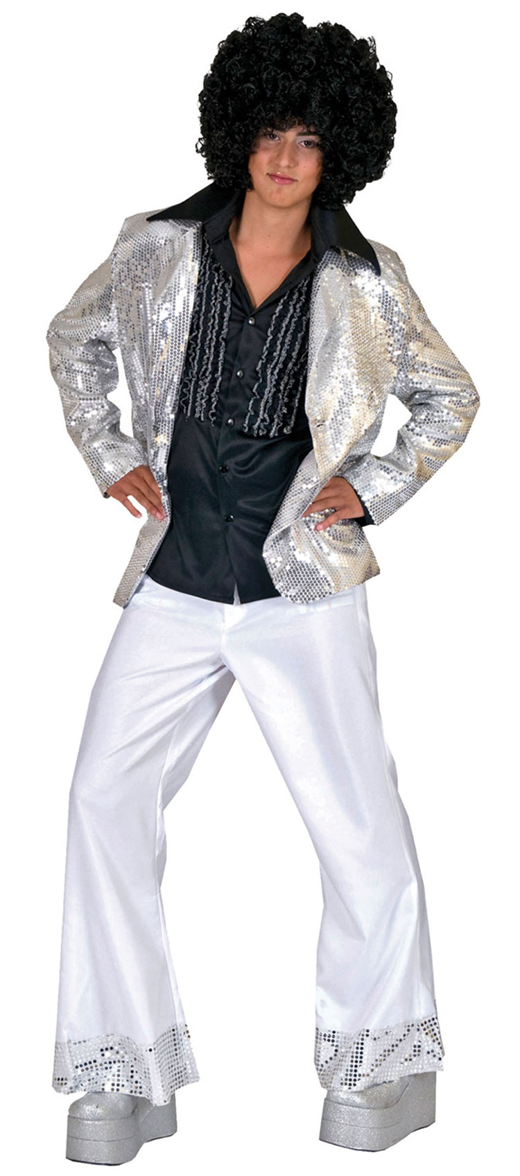 Silver Disco Costume Jacket