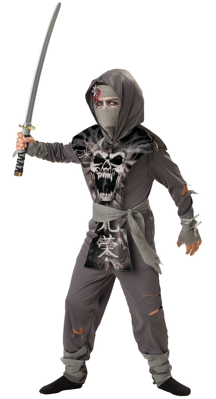 Kids Zombie Ninja Costume