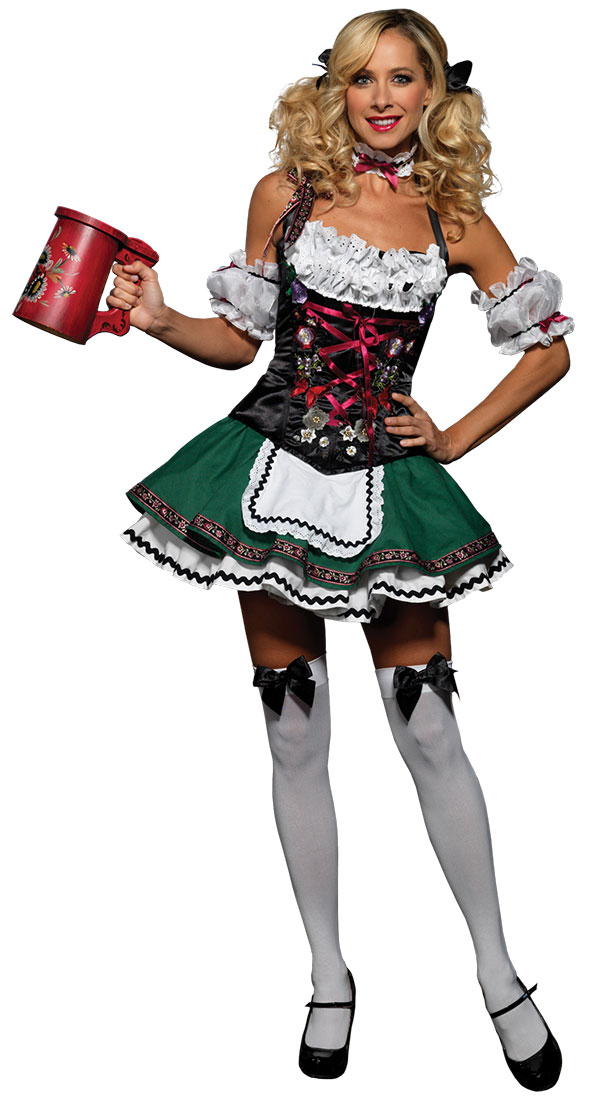 Sexy Super Deluxe German Beer Girl Costume