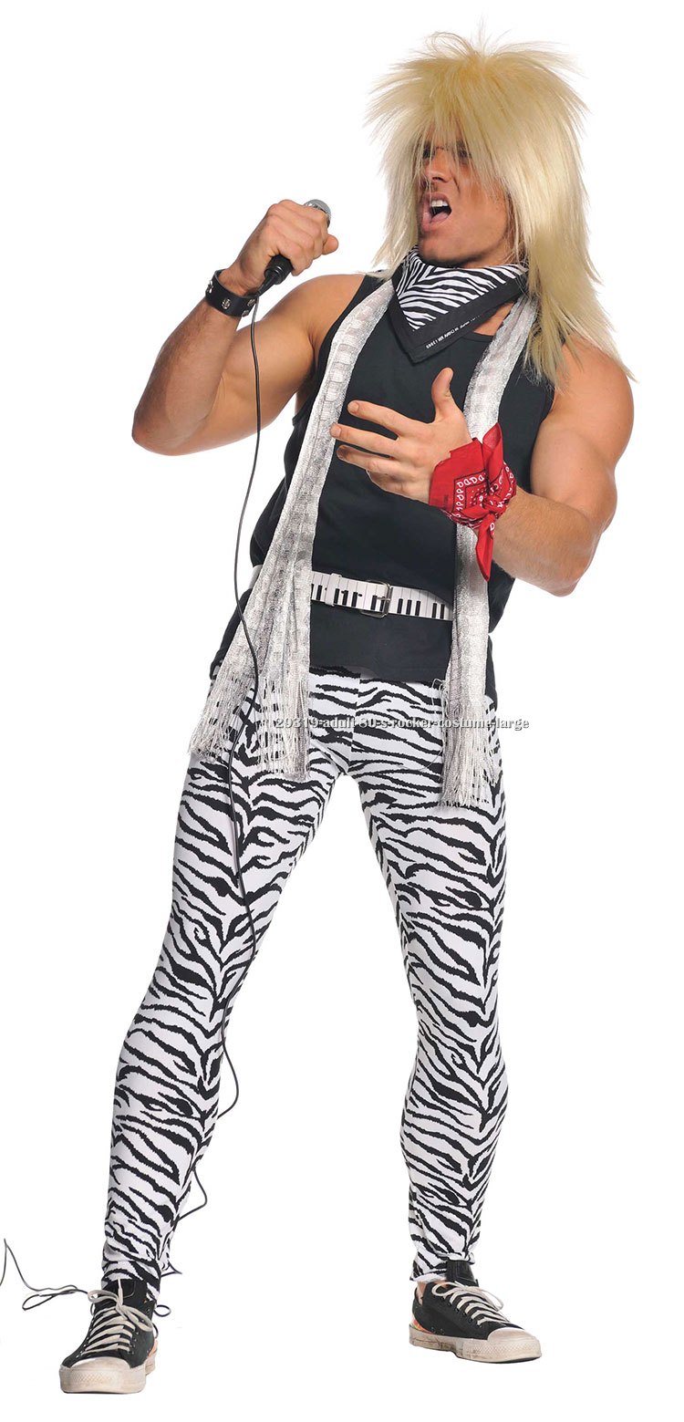 Adult 80's Rocker Costume