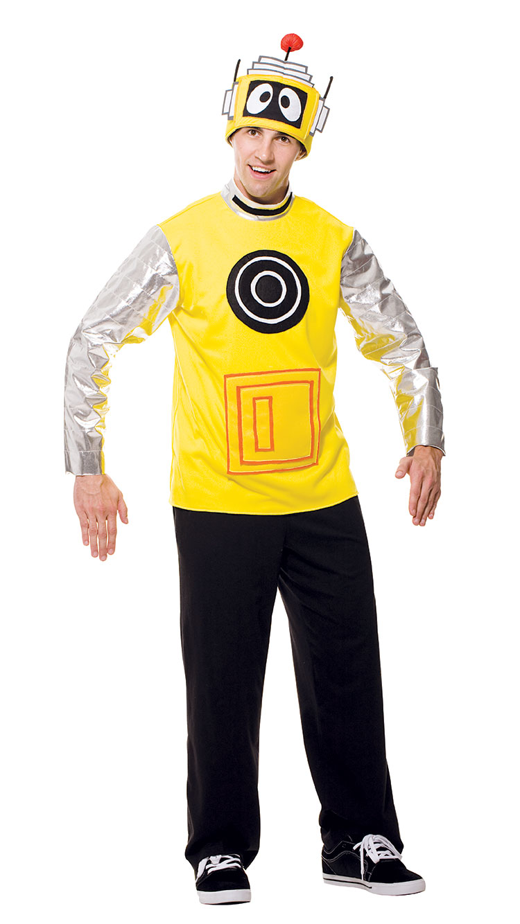 Adult Yo Gabba Gabba Plex Costume