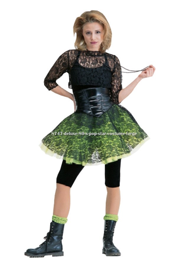 Deluxe 80's Pop Star Costume