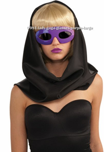Lady Gaga Glasses in Purple
