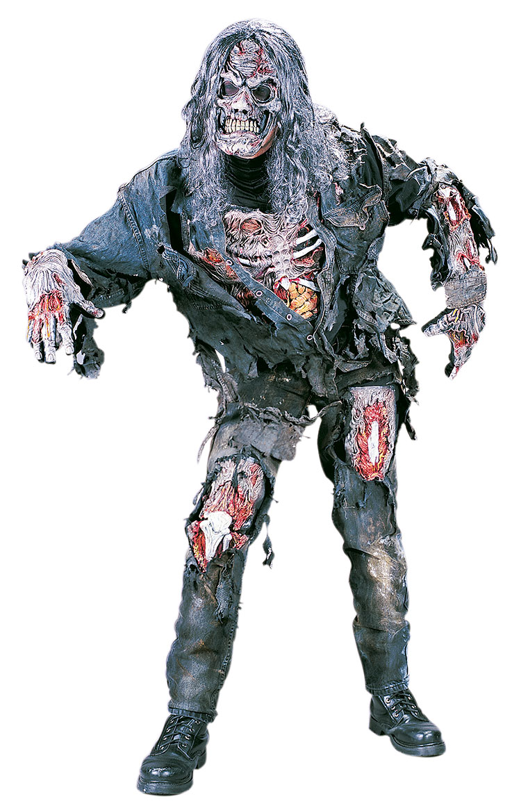 3-d Complete Zombie Costume 3-d Complete Zombie Costume
