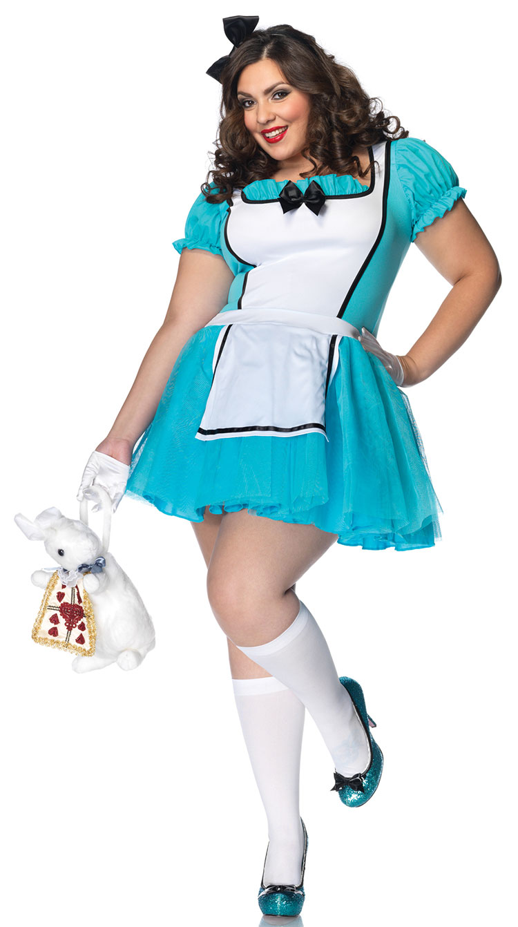 Plus Size Enchanted Alice Costume