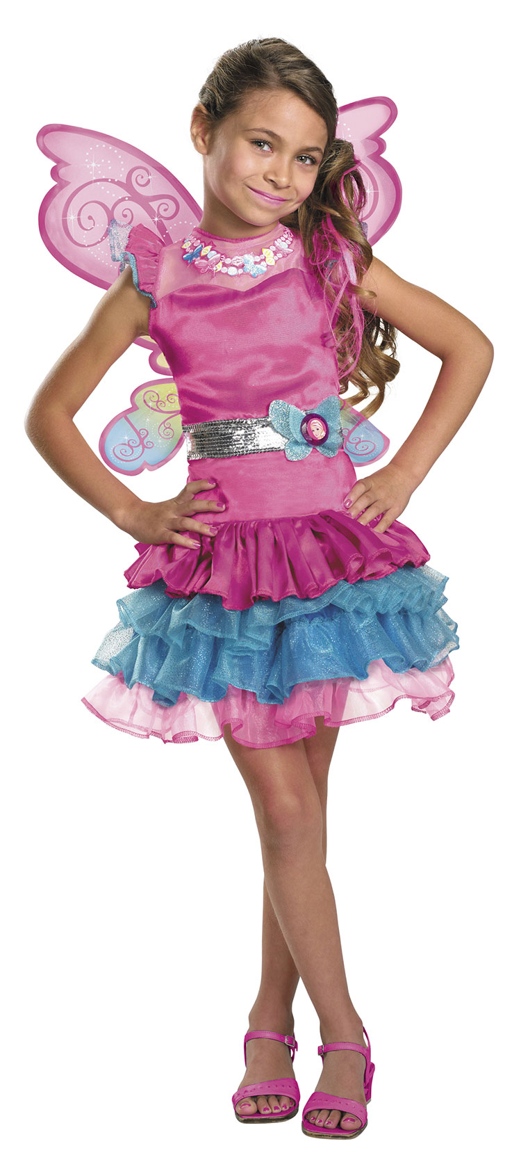 Girls Deluxe Fairy Secret Barbie Costume