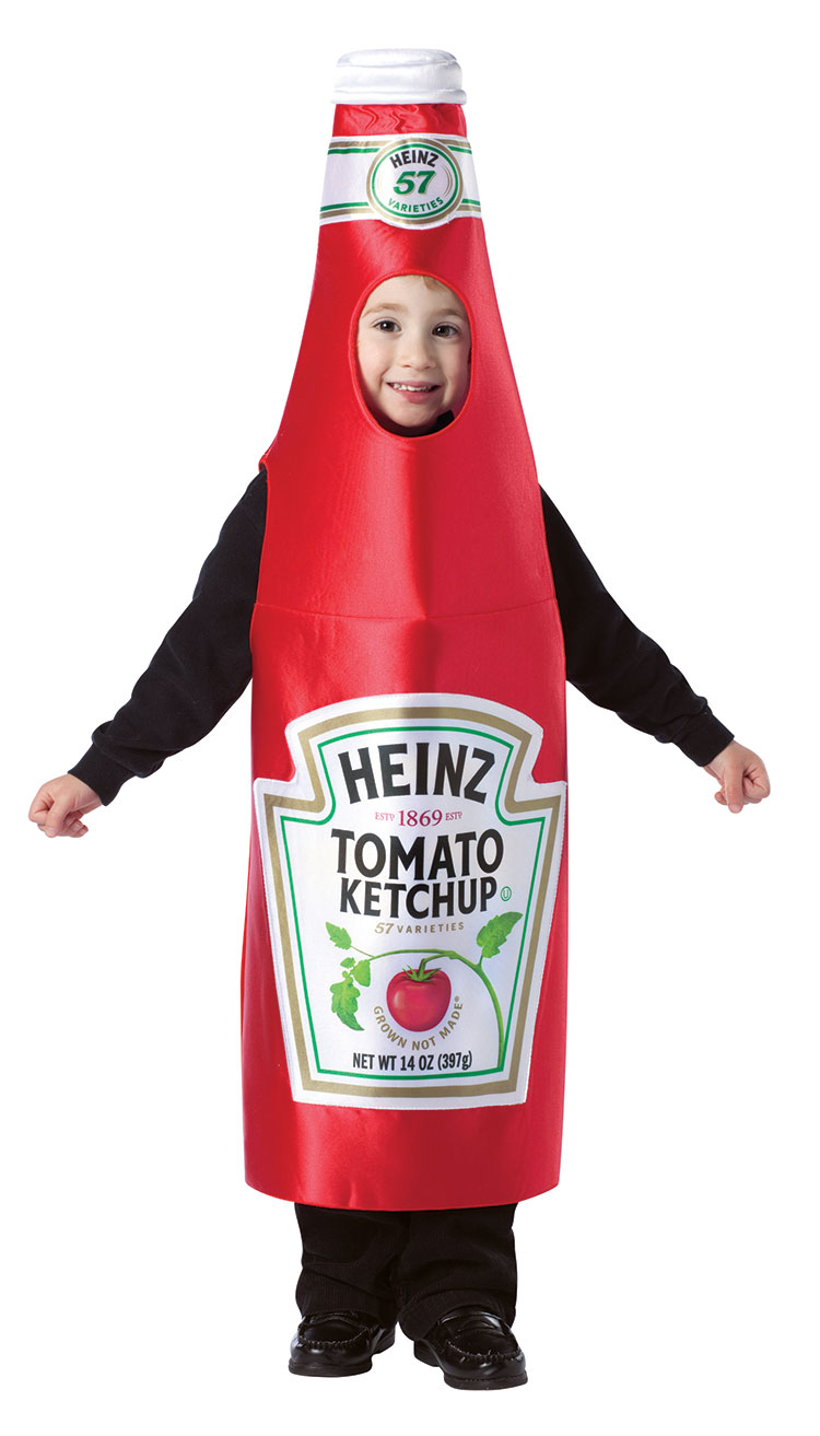 Kids Heinz Classic Ketchup Bottle Costume