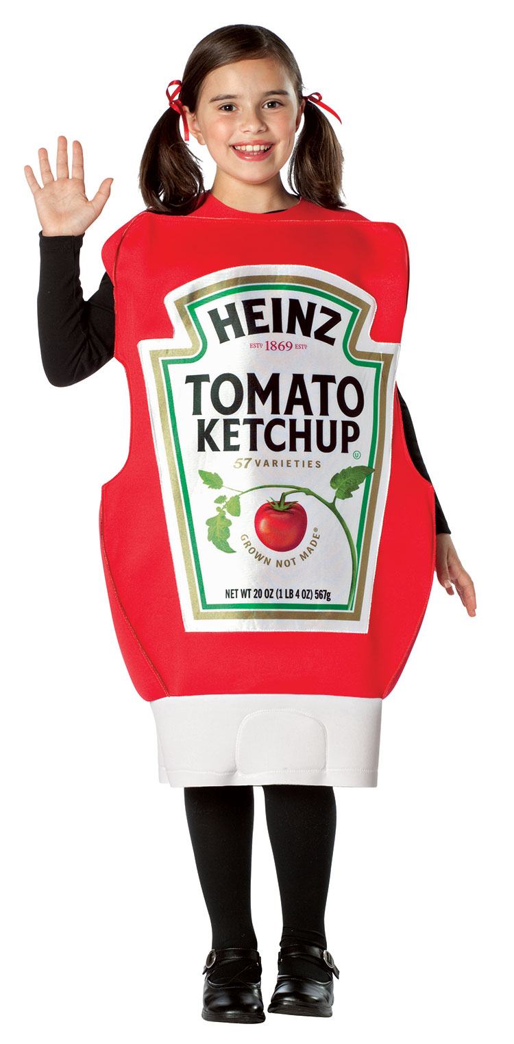 Kids Heinz Ketchup Squeeze Bottle Costume