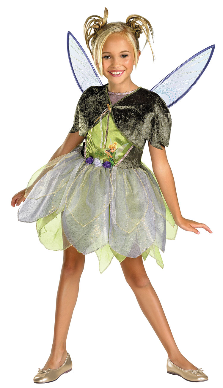 Girls Deluxe Tink And The Lost Treasure Costume