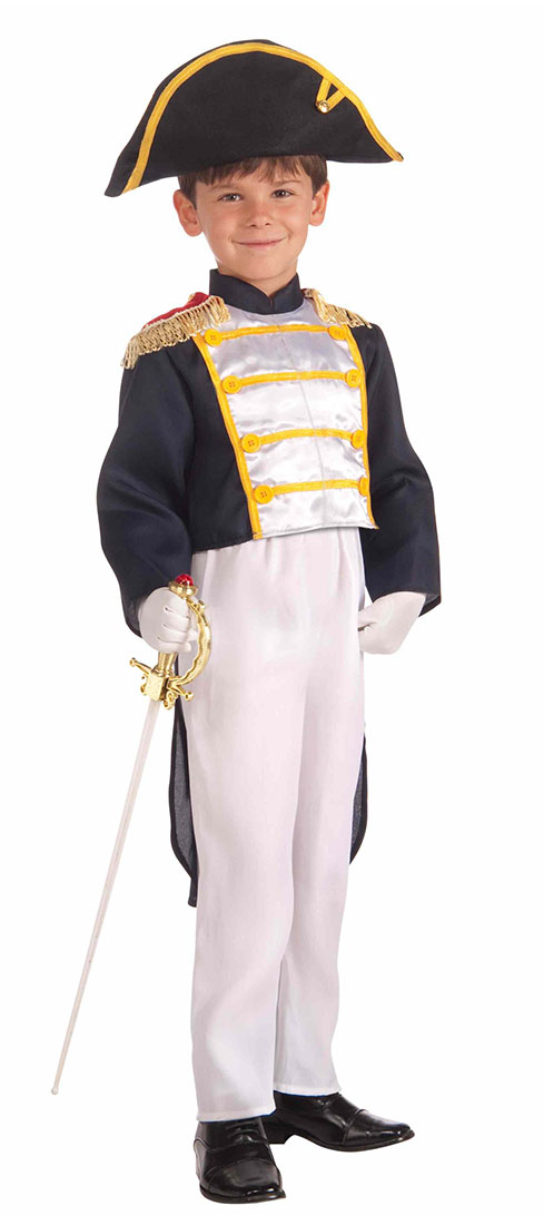 Colonial General Costume For Kids