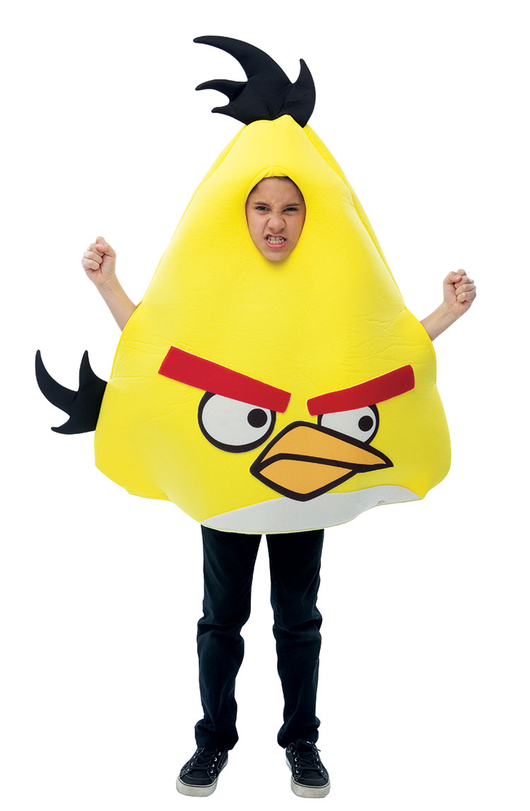 Angry Birds Yellow Bird Costume For Kids