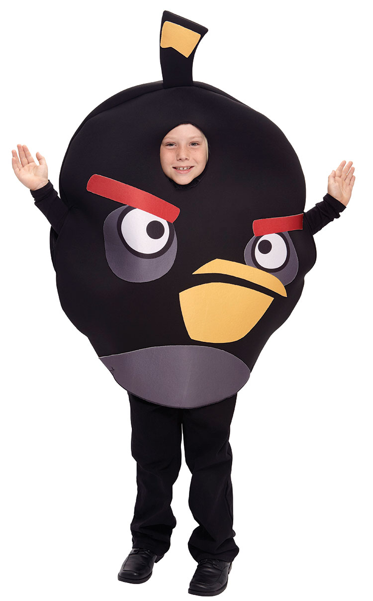 Angry Birds Black Bird Costume For Kids