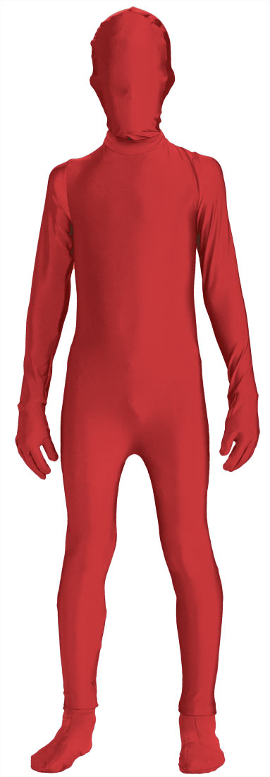 Kids Red Im Invisible Costume