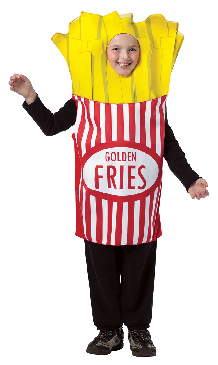 Kids French Fries Costume