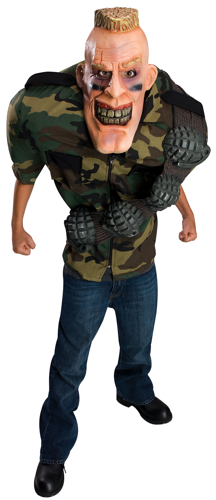 Big Bruiser Cpl. Punishment Costume For Kids