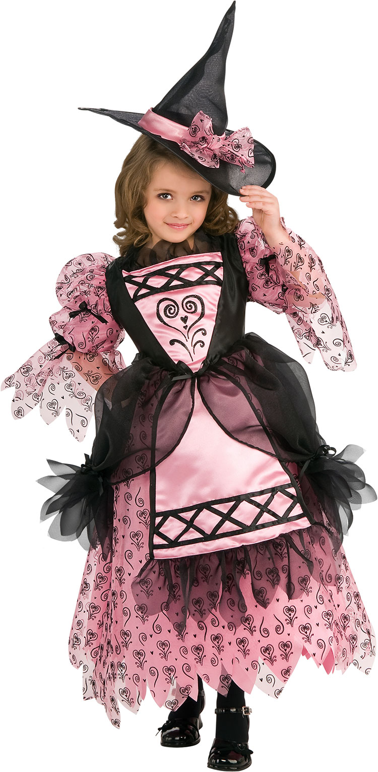 Girls Sweetheart Witch Costume