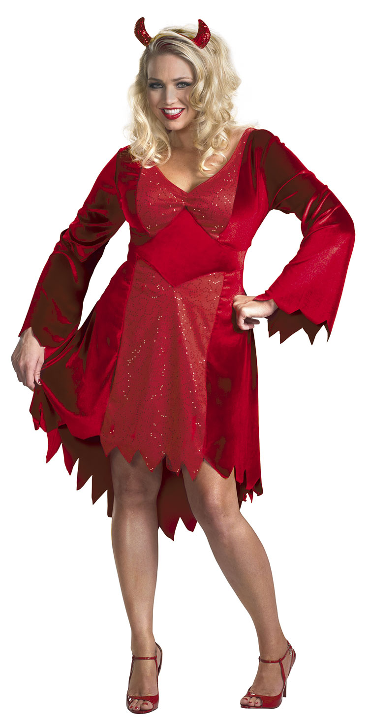 Plus Size Dazzling Devil Costume