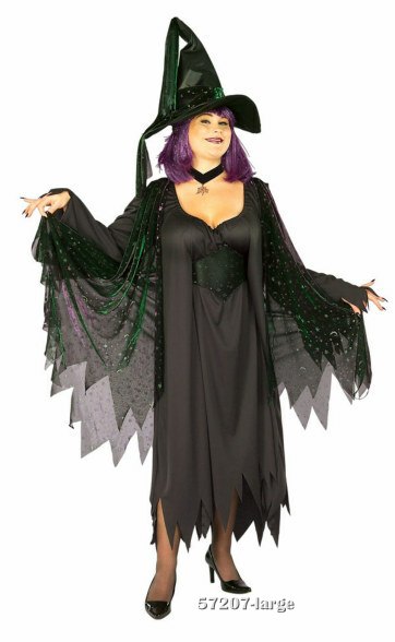 Plus Size Mystic Witch Costume