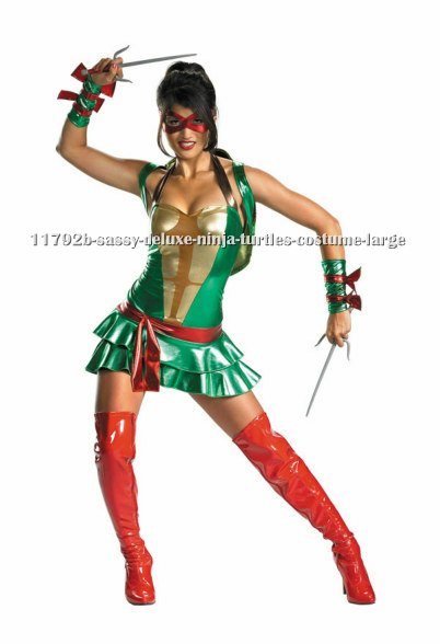 Sassy Deluxe Ninja Turtles Costume