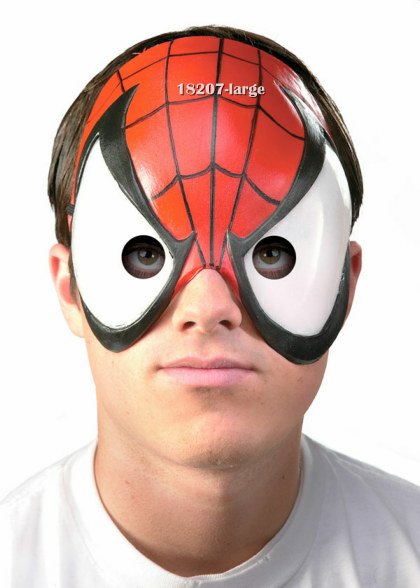 Spider-Man 1/4 Cap Costume Mask