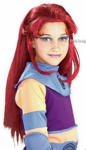 Teen Titans Starfire Wig