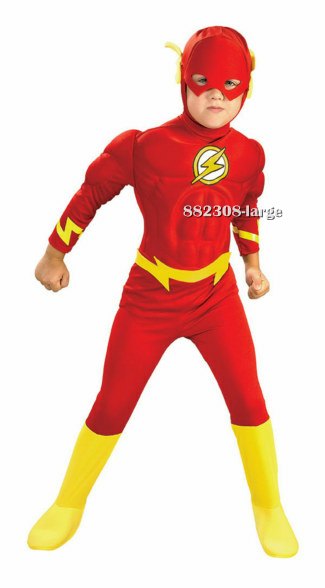 Kids Muscle Chest Flash Costume