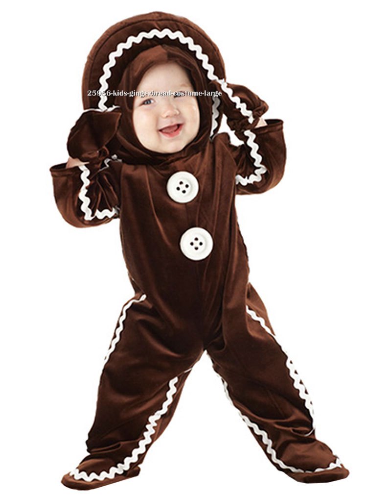 Baby and Kids Gingerbread Costume