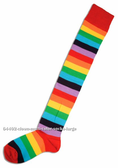 Clown Multi Color Socks