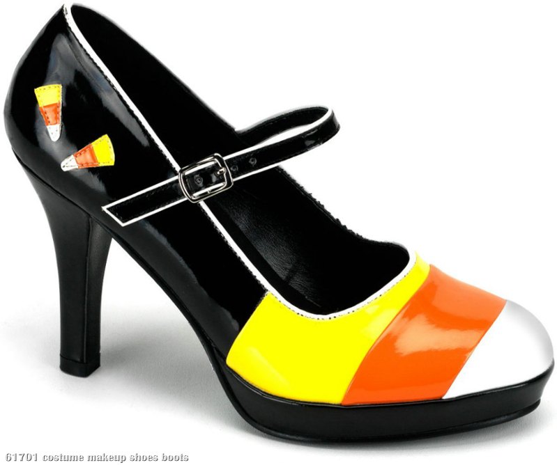 Candykorn High-Heel Adult Shoes