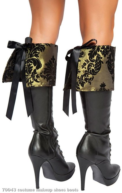 Tea Party Tease Adult Boot Cuffs