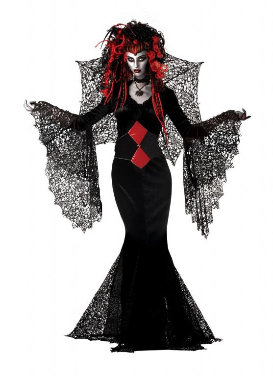 Nightmare Black Widow Adult Costume Small