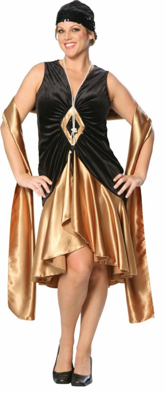'Puttin' on the Ritz' Adult Plus Costume 'Puttin' on the Ritz' Adult Plus Costume