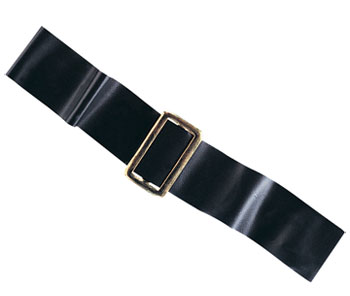 Black Vinyl 2 inch Belt