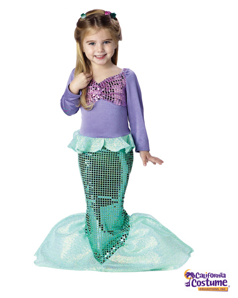 Lil` Mermaid Costume For Toddler