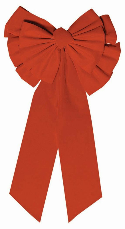 27" Large Red Christmas Bow 27" Large Red Christmas Bow