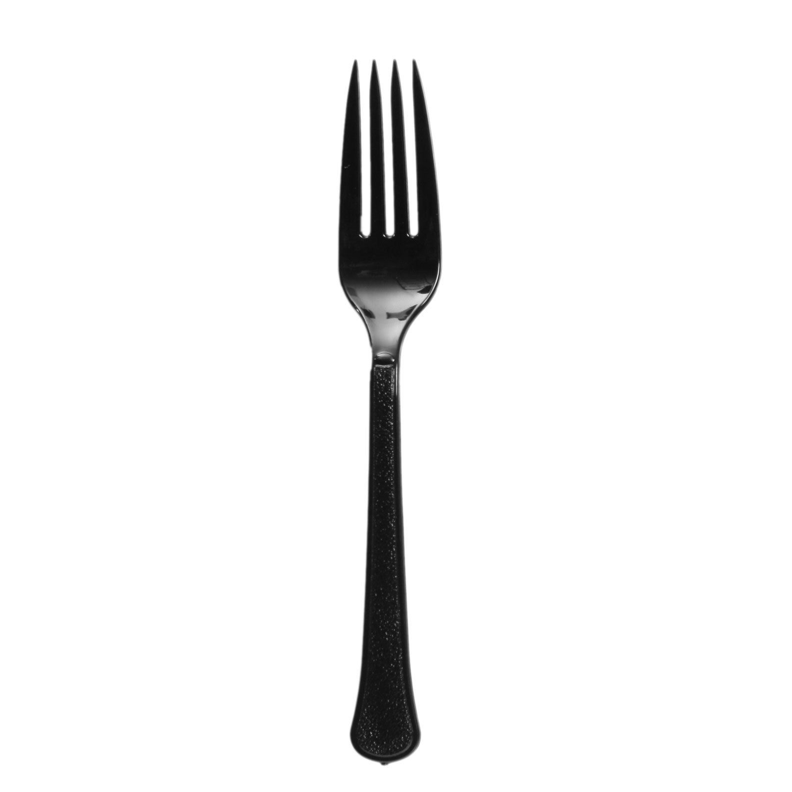 Jet Black Heavy Weight Forks (48 count)