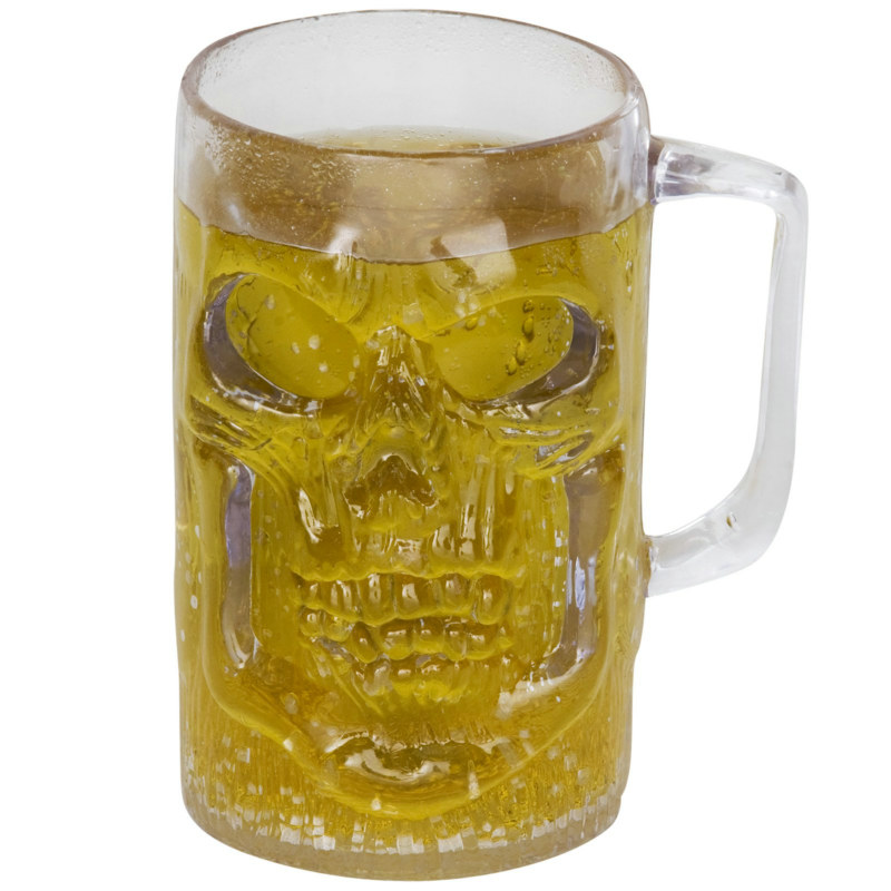 20 oz. Clear Skull Mug 20 oz. Clear Skull Mug