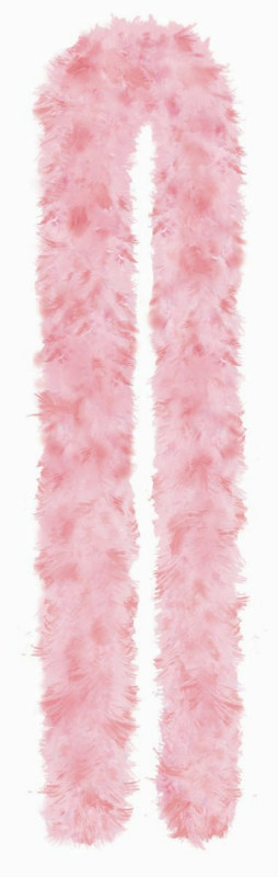 6' Two Tone Pink Feather Boa