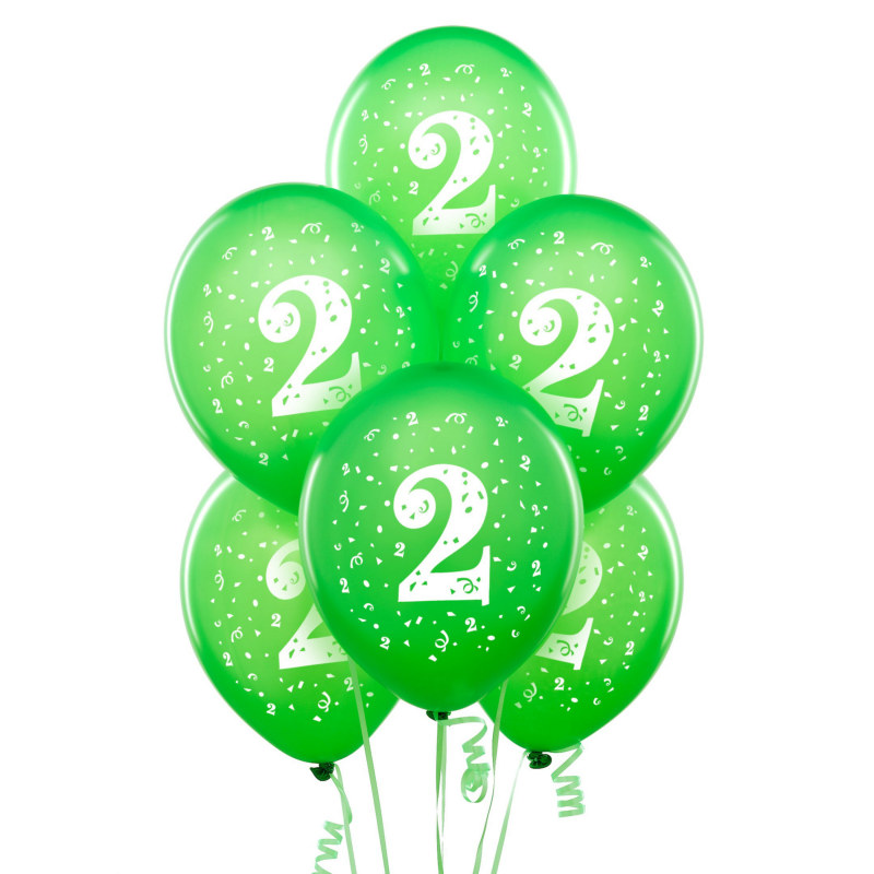 #2 Pearl Lime Green 11" Matte Balloons (6 count) #2 Pearl Lime Green 11" Matte Balloons (6 count)