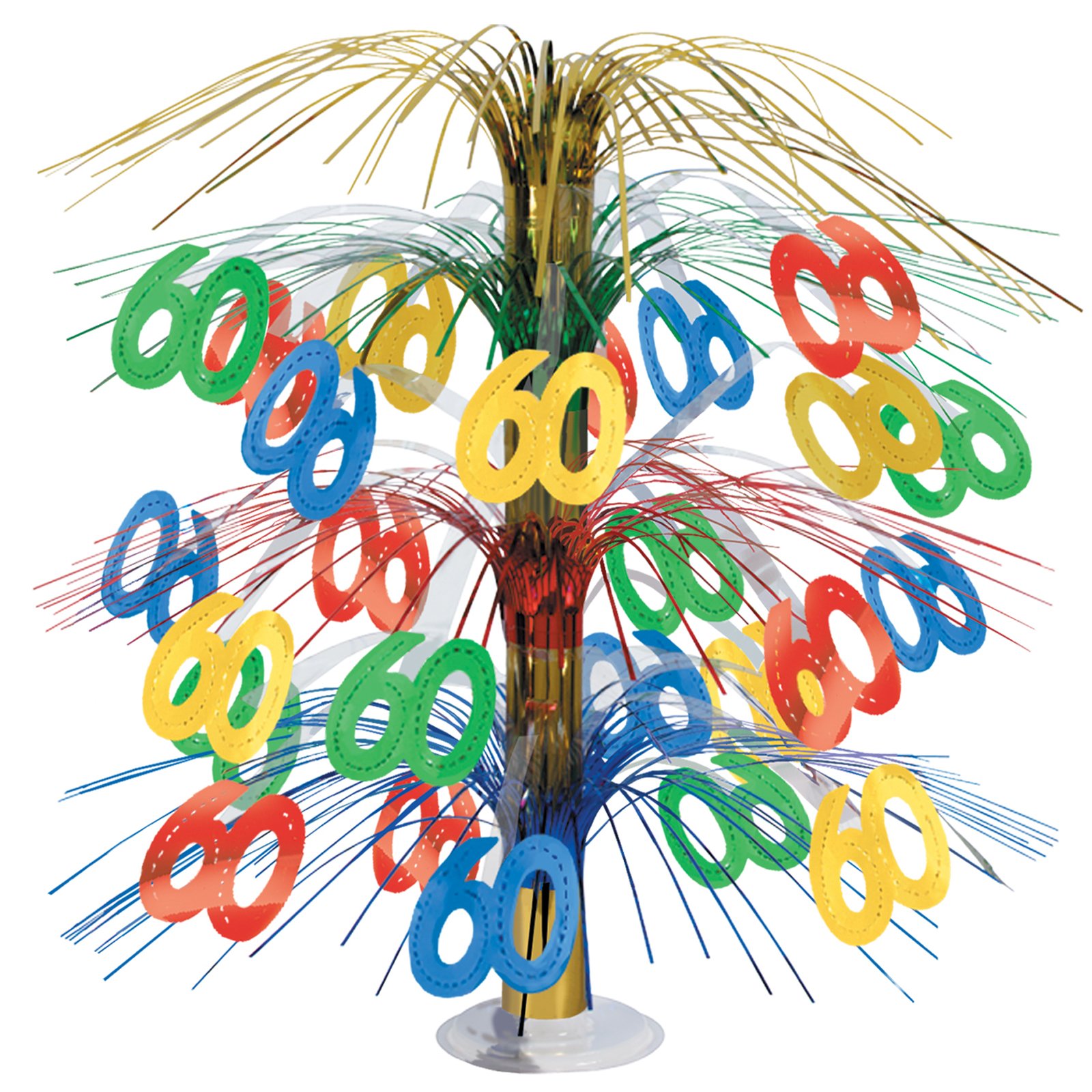 "60" Multi Color Cascade Centerpiece "60" Multi Color Cascade Centerpiece