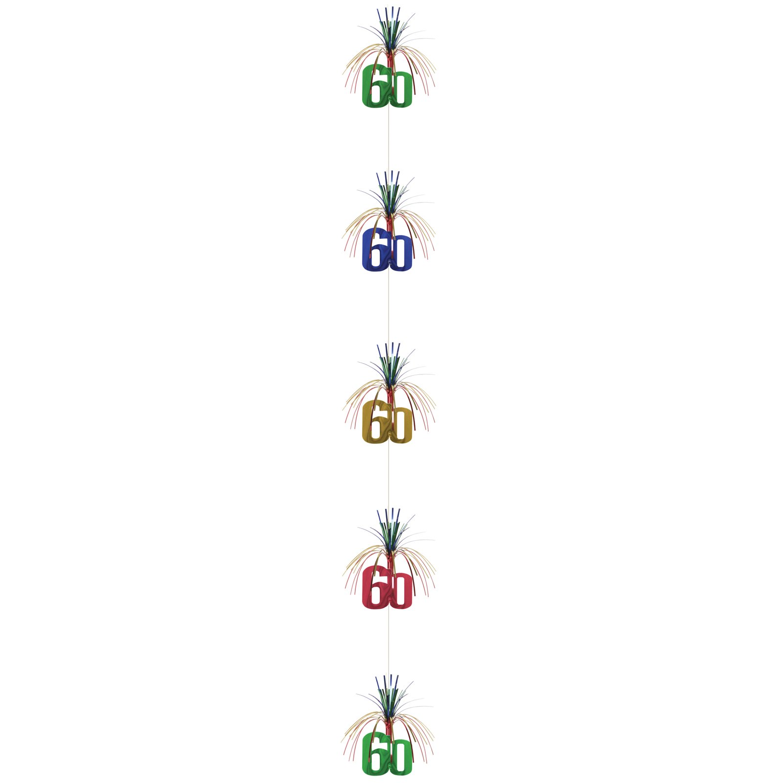 "60" Hanging Fireworks Cascades (2 count) "60" Hanging Fireworks Cascades (2 count)