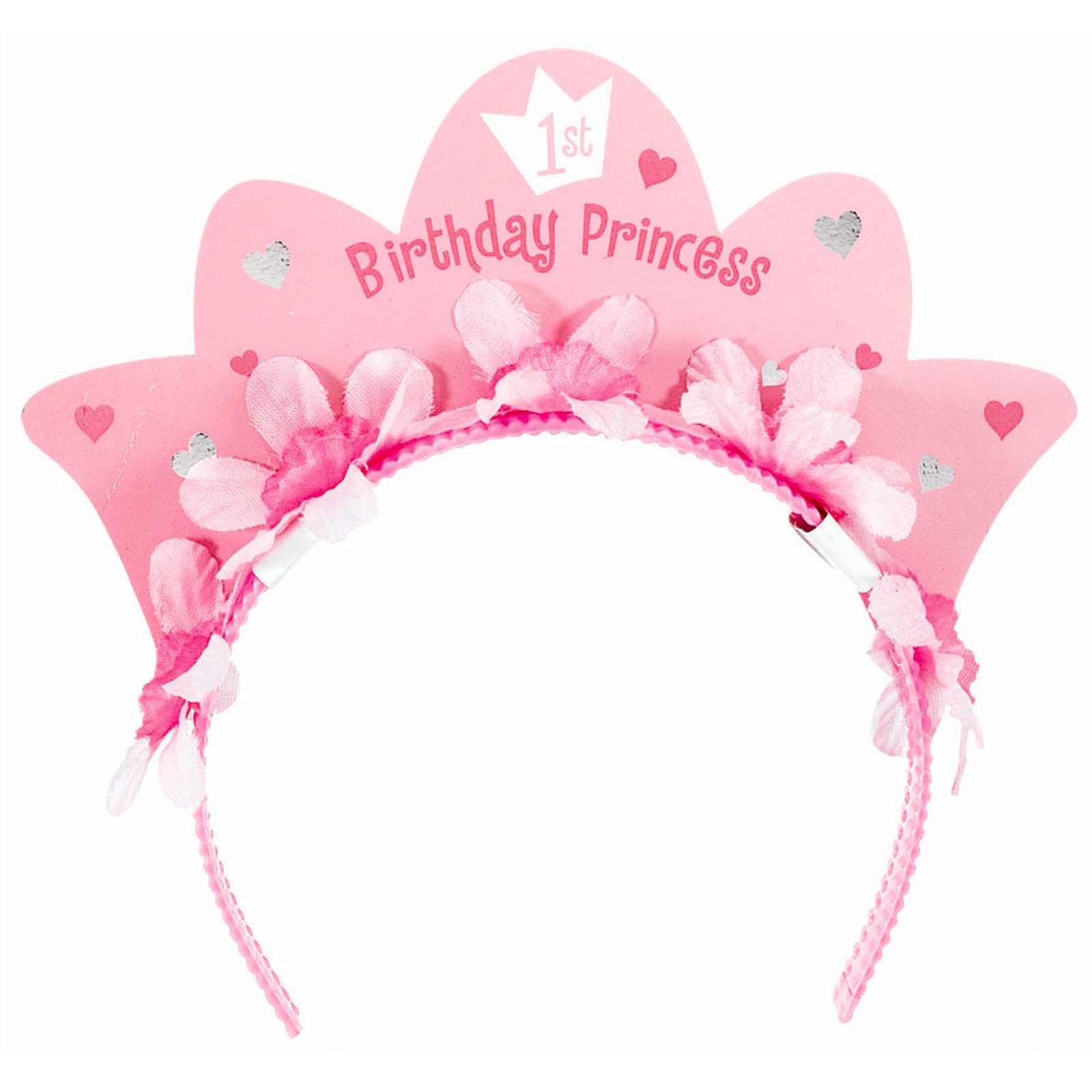 1st Birthday Princess Tiara Headband 1st Birthday Princess Tiara Headband