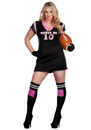 Plus Size Sexy Football Costume